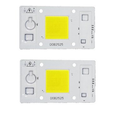 AC220V 20W LED COB Chip Light Warm / White / Blue / Yellow / Red / Green for DIY... (COLOR.: YELLOW)