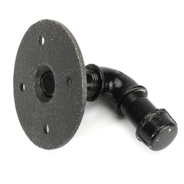 Retro Industrial Iron Pipe Wall Hang Wall Shelf Support Towel Hanging Hanger