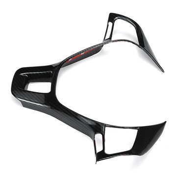 Carbon Fiber Look ABS Steering Wheel Cover Trim For VW Golf  2015-2020