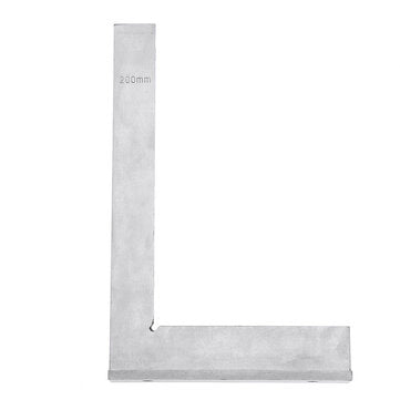 200x130mm Machinist Square 90 Right Angle Engineer Set with Seat Precision Ground Steel Hardened A