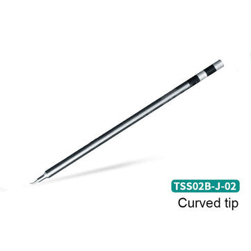 Original QUICK TS1200A Lead Free Soldering Iron Tips Handle Welding Pen Tools TSS02B-I-... (TYPE: C)