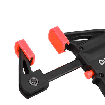 DrillPro 2 Pack 4 Inch Mini Nylon Fast F Clip Tool One Handed Quick Grip Bar Clamp Wood Fast Woodwor