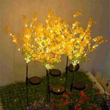 Outdoor Solar Lawn Light Canola Flowers Waterproof Garden Light Led Solar Powered Lights for Garden