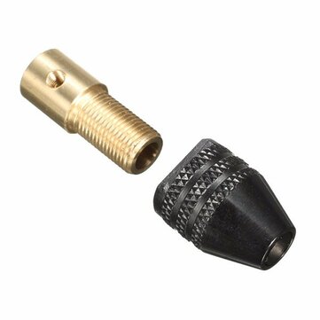 Drillpro 0.3-3.5mm Mini Universal Drill Chuck Electronic Three-Jaw Drill Chuck Tools Set