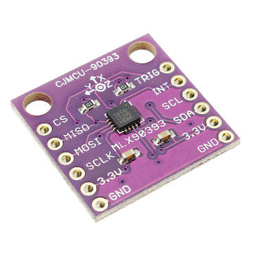 CJMCU-90393 MLX90393 Digital 3D Hall Sensor Displacement Angle Rotate 3D Position