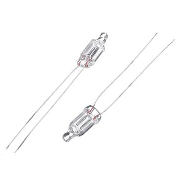 5Pcs 220V 5*12MM Neon Bubble Tube Neon Bubble Lamp Neon Bubble Indicator