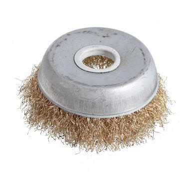 5pcs Flange Nuts Angle Grinder Grinding Accessories with Stainless Steel Wire Brush Wheel