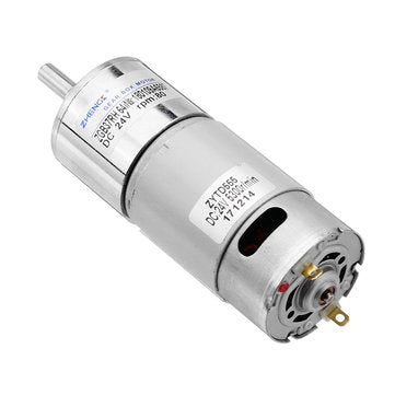 Zhengke ZGB37RH 24V 80rpm Gear Motor Reduction Motor DC Motor