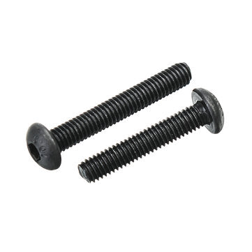 Suleve MXCH3 440Pcs M3/M4/M5 Carbon Steel Screw Hex Socket Button Head Bolt Nut Assortment Kit