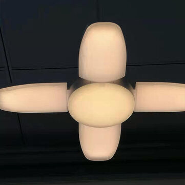 E27/E26 AC165V-265V Warm White Colorful 60W 2835 164LED Light Bulb Ceiling Fa... (COLOR.: WARMWHITE)