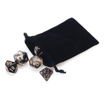 42Pcs Dice Set Polyhedral Dices Role Playing Game Gadget Dices