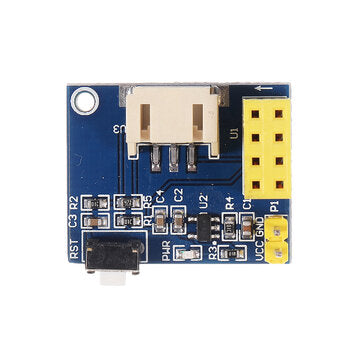 5Pcs Geekcreit ESP8266 ESP-01 ESP-01S WS2812 RGB LED Lamp Module Support for IDE Programming