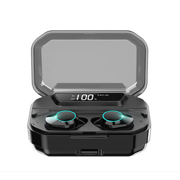 Mini TWS bluetooth 5.0 Wireless Earbuds CVC8.0 Noise Canceling Touch Control IPX7 Waterproof Earphon