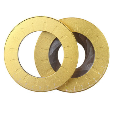 Drillpro 12.5cm Creative Flexible Circle Drawing Tool Rotary Adjustable Round Measuring Painting Mat