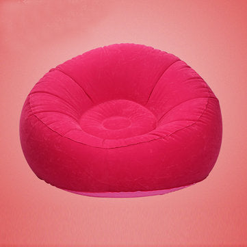 Thicken Air Portable Creative Fast Inflatable Sofa Cushion Lazy Chair Sleep Bed Garden Balcony Stool