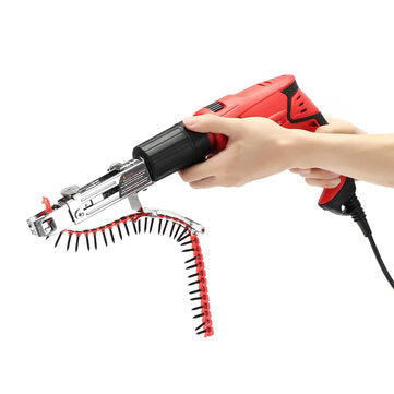Drillpro 4pcs Automatic Chain Nail Adapter Screw Electric Drill Attachment For Cordless Electric Woo