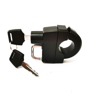 Motorcycle Bike Bicycle Helmet Lock Anti-theft Security Universal 7/8`` 22mm Tube