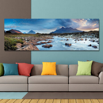 DYC 10537 Single Spray Oil Paintings Photography River Landscape For Home Decoration Paintings Wall
