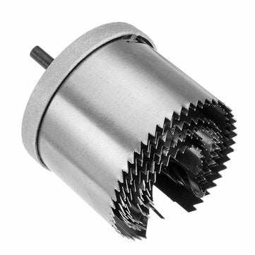 Drillpro 7pcs 26mm-63mm Bi-metal Hole Saw Cutter Metal Passette Woodworking Drill Bits
