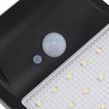 ARILUX Solar Powered 42 LED Waterproof Light Control & PIR Sensor Wall Lamp for Outdoor Garden
