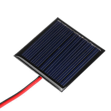 LEORY 0.25W 5V 45*45mm Mini Polysilicon Solar Panel Epoxy board with Wire