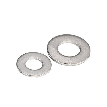 Suleve M3CH8 M3 Carbon Steel Hex Socket Flat Head Button Head Screws Flat Washers Assortment 180p