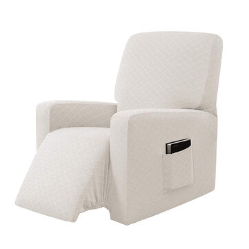 Waterproof Recliner Stretch Sofa Cover All-inclusive Non-slip Elastic Sofa Couc... (COLOR: OFFWHITE)