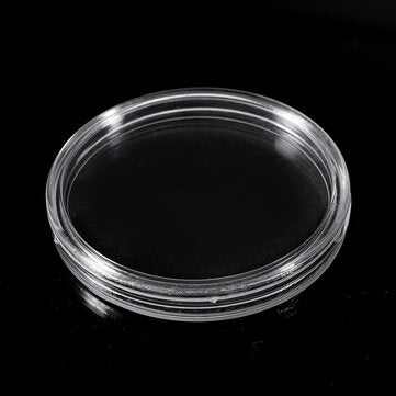Silver Dollar Coin Collection Box With Inner Pad Adjustable Small Round Box High Speed Rail Reform C