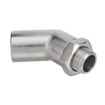 Adjustable Lambda Oxygen Sensor Boss Extender Spacer M18X1.5 45 Degree