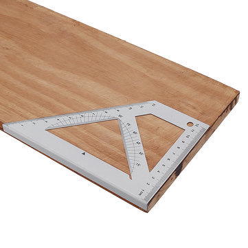 Woodworking 45/90 Degree Triangle Ruler Carpenter L Square Marking Ruler Angle Ruler