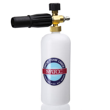 Foam Cannnon II Foam Nozzle Pressure Washer Jet Wash with 1/4" Quick Connector Foam Blaaster 0.22 Ga