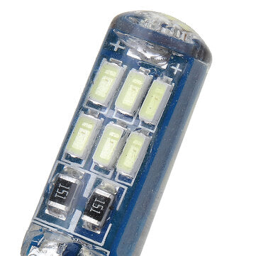 10Pcs T10 168 194 LED Car License Plate Lamps Bulbs Side Marker Lights Bright Universal 12V