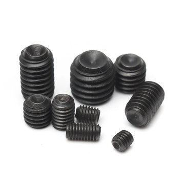 Suleve MXAS1 250Pcs Head Socket Hex Set Grub Screw Cup Point Alloy Steel Assortment With Case
