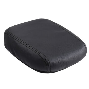 PU Leather Car Center Armrest Console Lid Box Cover For Volkswagen Golf 7 13-17 (COLOR.: BLACKALL)