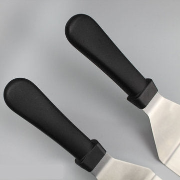 5Pcs Stainless Steel Griddle Cooking Tools Kit for Grill Salad Scraper Chopper Pizza BBQ Baking Kitc