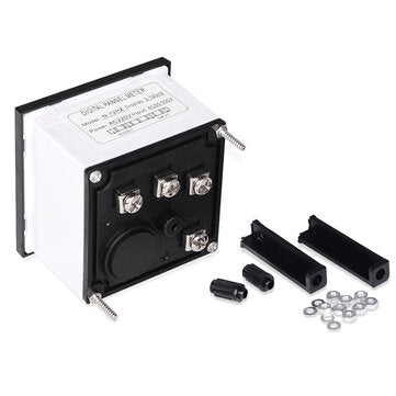 N-72HZ 3~120Hz 68mm Hole Size Digital Frequency Meter 73mm Square Panel LED Display Electrical Hertz