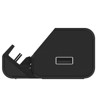 YD05-01 HD Switch Video Converter Folding Converter Base Aluminum Alloy Video Converter for Nintendo