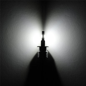 H3 11W 980LM 2LED Car Fog Lights Bulb Daytime Running Lamp White