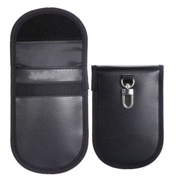 Car Key Signal Blocker Case Faraday Cage Fob Pouch Keyless Anti-theft Bag 20*10cm