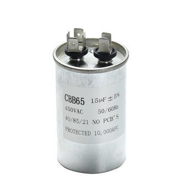 3pcs 35uF Motor Capacitor CBB65 450VAC Air Conditioner Compressor Start Capacitor