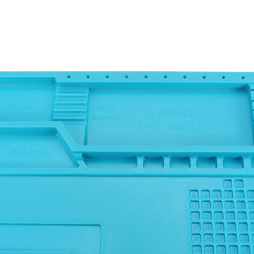 Magnetic Heat Insulation Silicone Pad Desk Mat Resistant Hot Soldering Station Repair Pad Platform