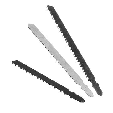 Drillpro 3pcs Reciprocating Saw Blade Jig Saw Blades for Wood Metal Cutting