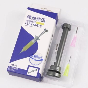 KGX Welding Oil Flux Booster Aluminum Alloy Soldering Needle Barrel Push Rod Propulsion Repair Maint