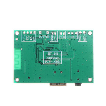 BT201 Dual Mode 5.0 Bluetooth Lossless Audio Power Amplifier Board Module TF Card U Disk Ble Spp Ser