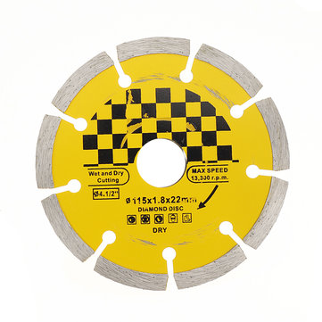 Drillpro 115mm Diamond Saw Blade 1.8mm Thickness Cutting Disc for Ceramic Porcelain