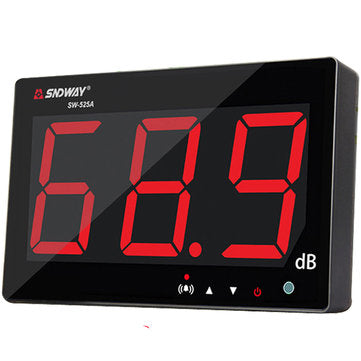 SNDWAY SW-525A Digital Sound Level Meter Noise Decibel Meter 30~130db Large Screen Display