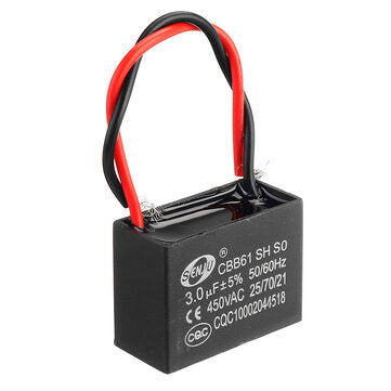 CBB61 3UF Starting Capacitance 450V AC Fan Capacitor CBB Motor Run Capacitor