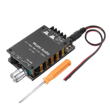 1002 HIFI 2x100W TPA3116 AUX+ bluetooth 5.0 HIFI High Power Digital Amplifier Stereo Board AMP Ampli