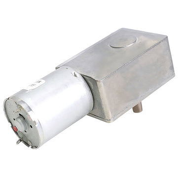 3Pcs 12V 2RPM Reversible High Torque Turbo Worm JGY370 Geared DC Motor