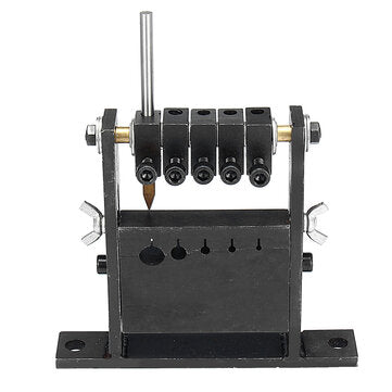 5 Size Holes Black Manual Cable Wire Strippers Machine for 1-30mm Diameter Wires